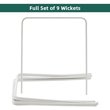 Croquet Wicket 9pc Replacement Set