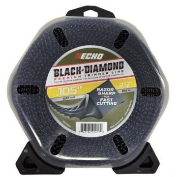 Echo ® 330105071 0.105 in 217 ft Unique Black Diamond Trimmer Line