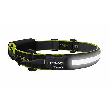 Liteband™ LBP1000-L34CF Lithium-Ion 210 deg wide Silicone Rechargeable Headlamp