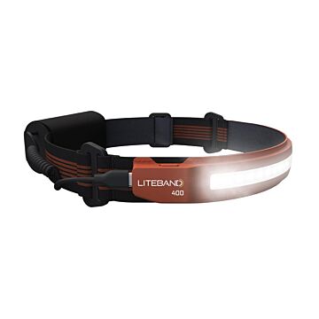 Liteband ™ LBA400-L18N Lithium-Ion 210 deg wide Silicone Rechargeable Headlamp