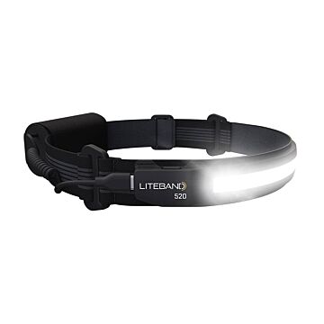Liteband ™ LBA520-L18N Lithium-Ion 210 deg wide Silicone Rechargeable Headlamp