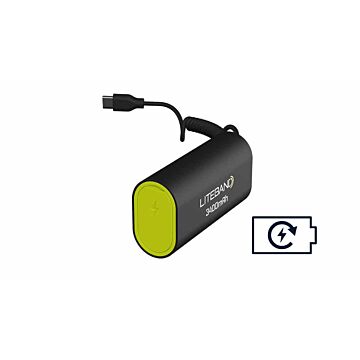 Liteband ™ LXBP-3400 Lithium-Ion 3400 mAh Back-Up Rechargeable Battery Pack