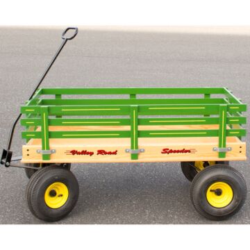 Valley Road Woodworks 175 GREEN WOOD 350 lb Rack 36 in Speeder Wagon