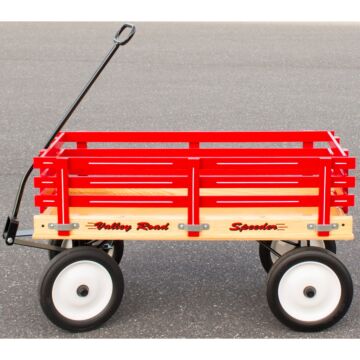 Valley Road Woodworks 175 RED WOOD 350 lb Rack 36 in Speeder Wagon