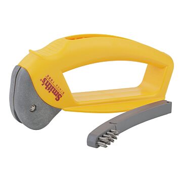 Smiths® Plastic Head Yellow Axe and Machete Sharpener