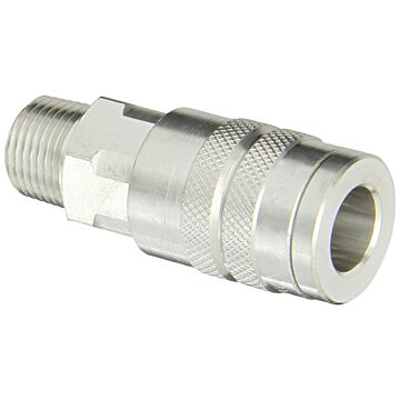 Dixon F Series 1/2 in NPTF 303 Stainless Steel Hose Coupler