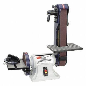Dayton 2 x 42 in and 1 x 42 in 6 in 6-3/4 x 9 in Belt and Disc Combination Sander