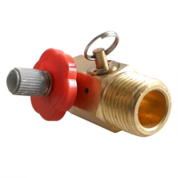 American General Tool Compressed Air Tank Brass 1 Compressed Air Tank Fill/Release Valve