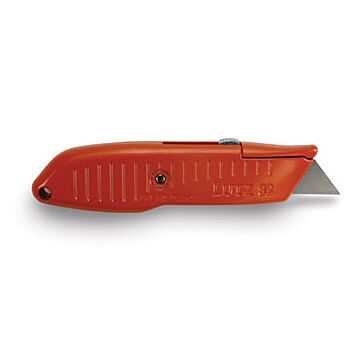 Lutz #82 Imprinted Orange Easy-To-Use Utility Knife