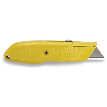 Lutz #82 Imprinted Yellow Easy-To-Use Utility Knife