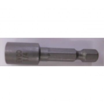 EVCO Tools 1/4 in Hex 1-3/4 in Short Magnetic Nutsetter