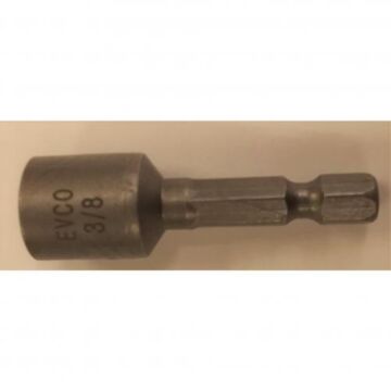 EVCO Tools 3/8 in Hex 1-3/4 in Short Magnetic Nutsetter