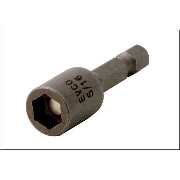 EVCO Tools 5/16 in Hex 1-3/4 in Short Magnetic Nutsetter
