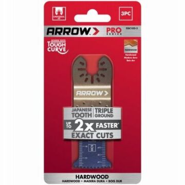 Arrow Fastener 1-1/4 in Hardwood Drywall PVC Wood Fast Cut Curve Wood Blade