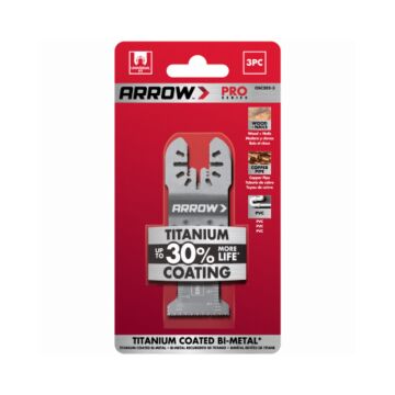 Arrow Fastener 1-1/4 in Bi-Metal Titanium Metal Blade