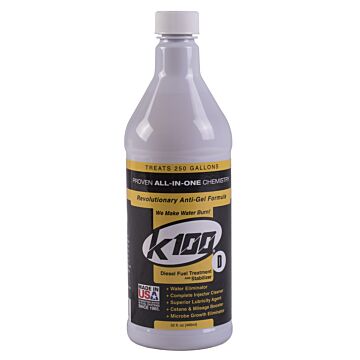 K-100 D+ 501 32 oz Bottle Liquid Fuel Treatment