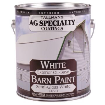 White Barn Paint Gal Oil Base SG