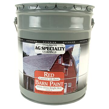 Red Barn Paint 5Gal Oil Base S/G