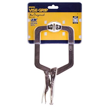 Irwin The Original™ Locking C-Clamps with Swivel Pads, CLMP LCKNG 9SP 9"/SW PAD