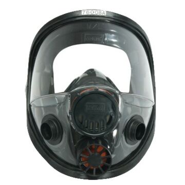 Honeywell 760008A M/S Silicone Black Full Mask Respirator