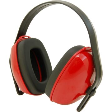 Honeywell QM24PLUS 25 dB Over-the-Head Black/Red Ear Muff
