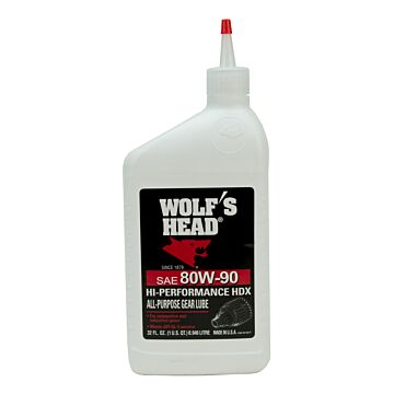 Wolf's Head 836-93126-56 1 qt High Performance All-Purpose Gear Lube