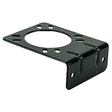 Standard Motor Products Pollak® 12-711U Black Epoxy Coated 7-Way Right Angle Connector Mounting Bracket