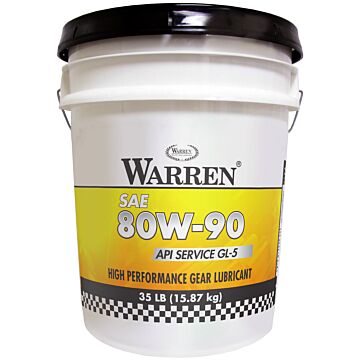 Warren 5 gal 80W-90 Gear Oil