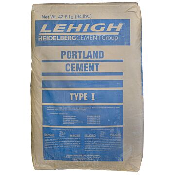 94 lb Multi-Walled Bag Type I Portland Cement