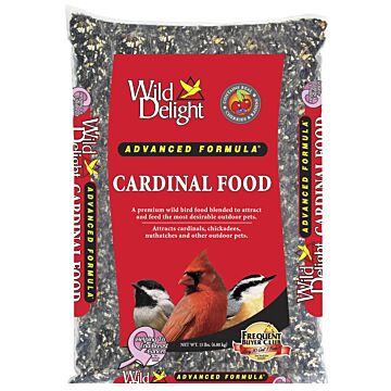 D & D Commodities Wild Delight® 376150 15 lb Poly Bag Artificial Cardinal Wild Bird Food