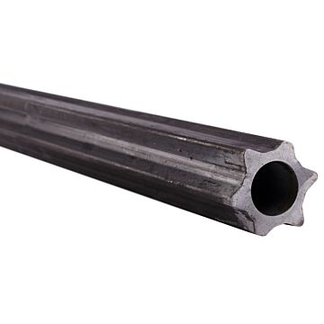 AW35,AW36 series star profile tube, solid or round bore tube