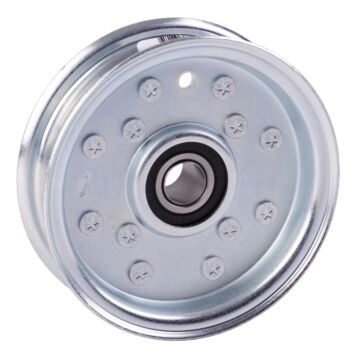Weasler IDLER series idler pulley with .625 inch round bore and 4.59 inch flat rim