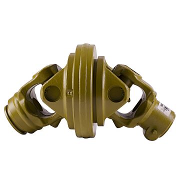 Weasler AW36-80 series CV wide angle universal joint with 1 3/8-6 spline, quick disconnect connection and 51 mm star, roll pin connection