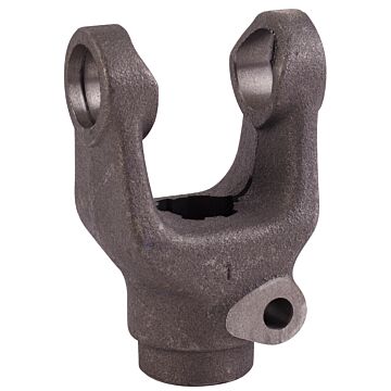 35 series yoke with 1 3/8-6 spline bore and clamp connection