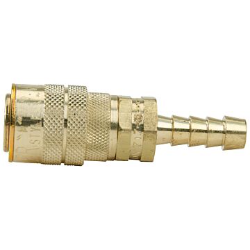 3/8 Barbed Air Coupler W/GD Milt