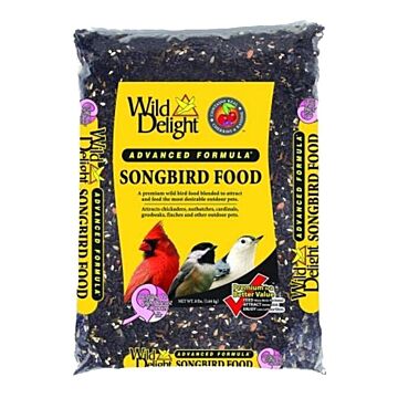 D & D Commodities Wild Delight® 377080 8 lb Poly Bag Artificial Songbird Wild Bird Food