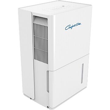 Comfort-Aire BHD-50A Dehumidifier, 4.8 A, 115 V, 515 W, 2-Speed, 50 pt/day Humidity Removal, 12.68 pt Tank