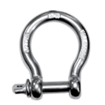 3/16 in 500 lb 3/16 in Screw Pin Bow Shackle