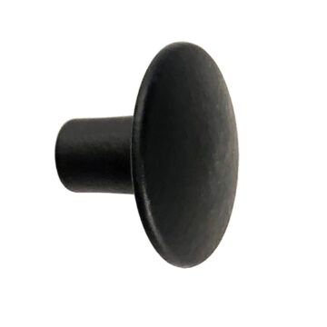Smooth Textured Round 1-3/8 in Cabinet Knob Pull