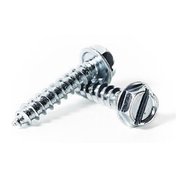 Titan 1/4 in 1-1/4 in Slotted Steel Self-Tapping Screw