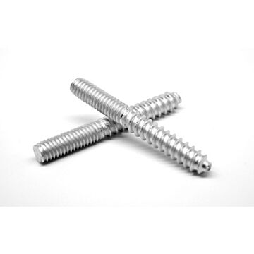 3/8 in 2-1/2 in Zinc Plated Hanger Bolt