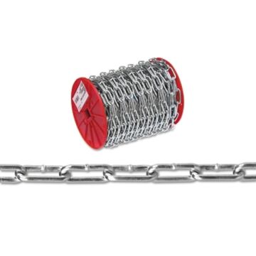 Campbell 100 ft Carbon Steel Blu-Krome Lifting Chain