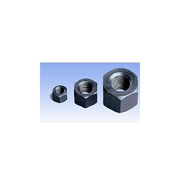 BBI 2-4-1/2 UNC Low Carbon Steel Zinc Plated Hex Nut