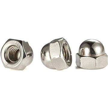Star Stainless 1/2 in Stainless Steel Acorn Nut