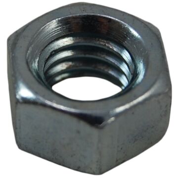 1/4-20 UNC Medium Carbon Steel Zinc Plated Hex Nut