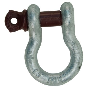 1/2" screw pin shackle{GALV}