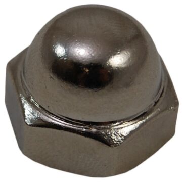 1/4-20 Steel Nickel Plated Acorn Nut