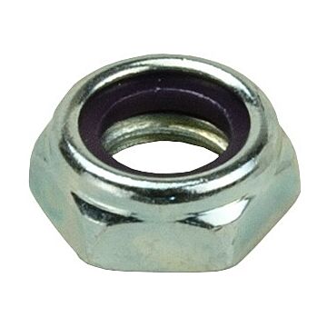 1/2-13 UNC Steel Zinc Plated Lock Nut