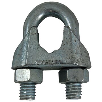 1/4 in 7 in Malleable Iron Wire Rope Clip
