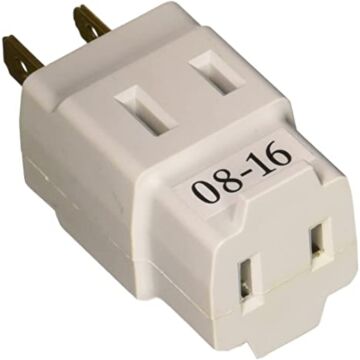 Outlet Adapter 3x White Pol Cube